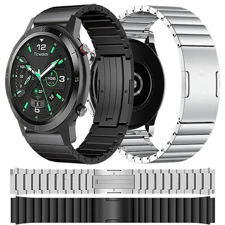 Einteiliges Uhrenarmband aus Titanlegierung, passend für Samsung Galaxy Watch 3 (45 mm), Samsung Gear S3 Classic, Samsung Gear S3 Frontier, Samsung Galaxy Watch (46 mm) und Samsung Galaxy Watch (42 mm).