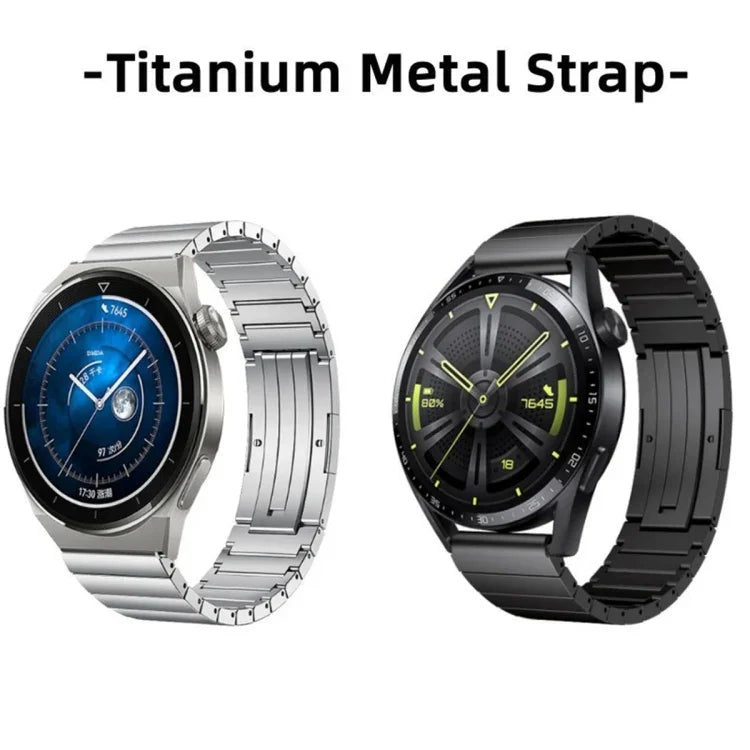 Einteiliges Uhrenarmband aus Titanlegierung, passend für Samsung Galaxy Watch 3 (45 mm), Samsung Gear S3 Classic, Samsung Gear S3 Frontier, Samsung Galaxy Watch (46 mm) und Samsung Galaxy Watch (42 mm).