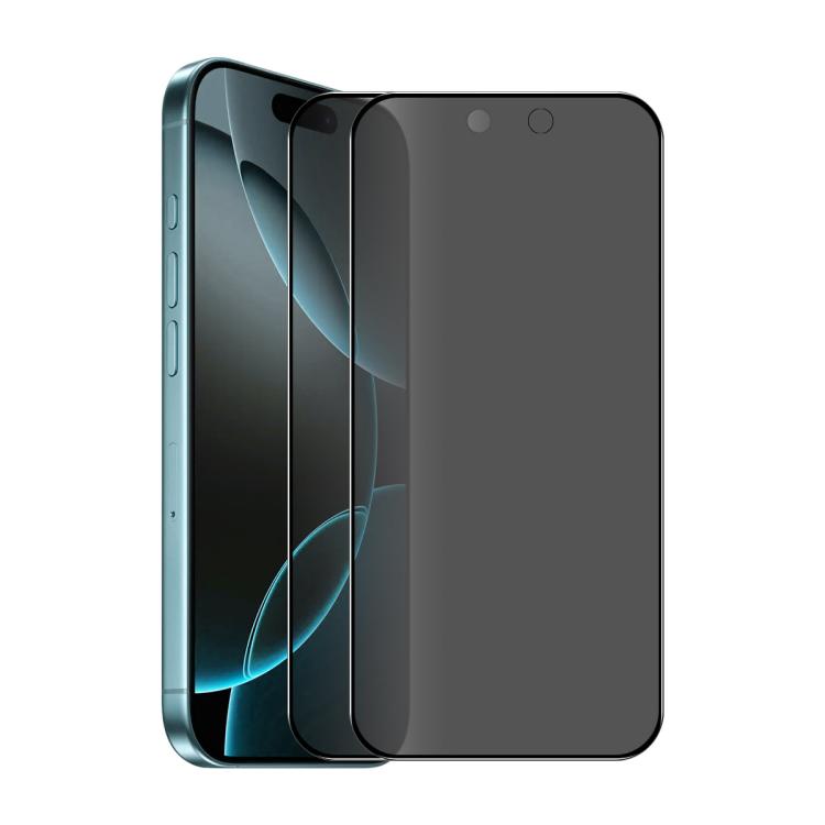 2 Stück ENKAY Hat-Prince 28° Blickschutz gehärtete Glasfolie Vollbildschutz, Für iPhone 17 Pro Max, Für iPhone 17 Pro, Für iPhone 17, Für iPhone Air, Für iPhone 16 Pro Max, Für iPhone 16 Pro, Für iPhone 16 Plus, Für iPhone 16, Für iPhone 15 Pro Ma...