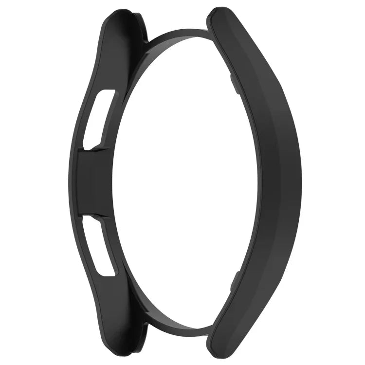 Halbseitige, hohle Schutzhülle aus Polycarbonat für Samsung Galaxy Watch 6 Classic (47 mm), Samsung Galaxy Watch 6 (44 mm), Samsung Galaxy Watch 6 (40 mm) und Samsung Galaxy Watch 6 Classic (43 mm).