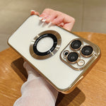 Electroplating Magsafe TPU Phone Case, For iPhone 11, For iPhone 11 Pro