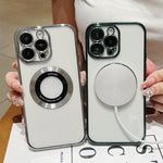 Electroplating Magsafe TPU Phone Case, For iPhone 16 Pro, For iPhone 16 Plus, For iPhone 16, For iPhone 15 Pro Max, For iPhone 15 Pro, For iPhone 15 Plus