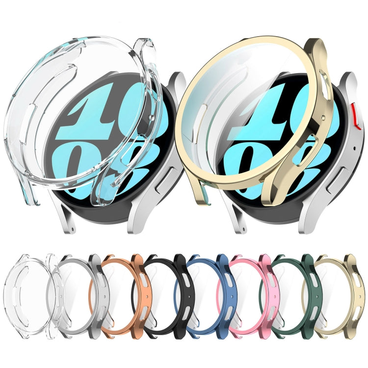 Umfassende TPU-galvanisierte Schutzhülle für Uhren, für Samsung Galaxy Watch6 44mm, für Samsung Galaxy Watch6 40mm
