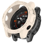 Armored TPU Half Wrapped Watch Protective Case, For Garmin Epix Pro / Epix Pro Gen 2 42mm / Fenix 7S / 7S Pro, For Garmin Epix Pro / Epix Pro Gen 2 51mm / Fenix 7X / 7X Pro, For Garmin Epix Pro / Epix Pro Gen 2 47mm / Fenix 7 / 7 Pro