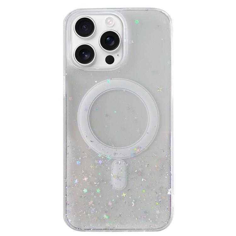 Glitter MagSafe Hybrid Clear TPU Phone Case, For iPhone 16 Pro Max, For iPhone 16 Pro, For iPhone 16 Plus, For iPhone 16, For iPhone 15 Pro Max, For iPhone 15 Pro, For iPhone 15 Plus, For iPhone 15, For iPhone 14 Plus