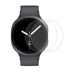 2 Stück ENKAY 0,2 mm 9H Displayschutzfolie aus gehärtetem Glas für Samsung Galaxy Watch Ultra 47mm / Ultra 2025, für Samsung Galaxy Watch8 44mm, für Samsung Galaxy Watch8 40mm, für Samsung Galaxy Watch6 Classic / Ultra 47mm