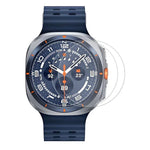 2 Stück ENKAY 0,2 mm 9H Displayschutzfolie aus gehärtetem Glas für Samsung Galaxy Watch Ultra 47mm / Ultra 2025, für Samsung Galaxy Watch8 44mm, für Samsung Galaxy Watch8 40mm, für Samsung Galaxy Watch6 Classic / Ultra 47mm
