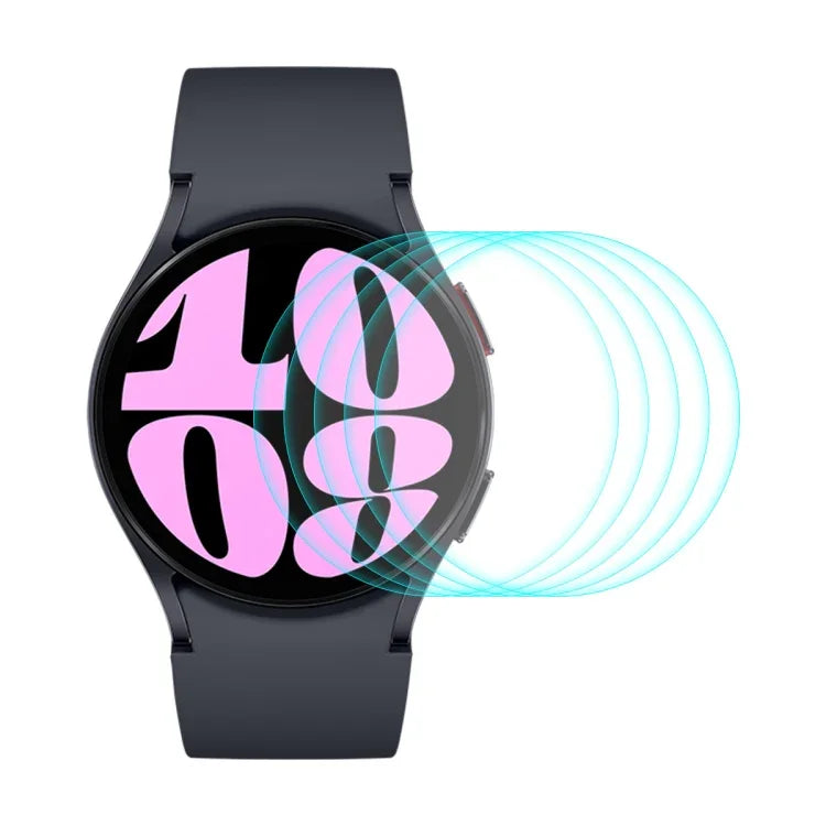 5 Stück ENKAY 0,2 mm 9H Displayschutzfolie aus gehärtetem Glas für Samsung Galaxy Watch Ultra 47 mm / Ultra 2025, Samsung Galaxy Watch8 44 mm, Samsung Galaxy Watch8 40 mm, Samsung Galaxy Watch6 Classic / Ultra 47 mm ...