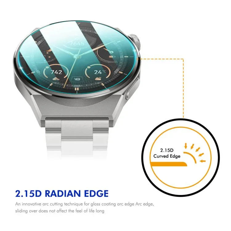 10 Stück ENKAY 0,2 mm 9H Displayschutzfolie aus gehärtetem Glas für Samsung Galaxy Watch Ultra 47 mm / Ultra 2025, Samsung Galaxy Watch8 44 mm, Samsung Galaxy Watch8 40 mm, Samsung Galaxy Watch6 Classic / Ultra 47 mm ...