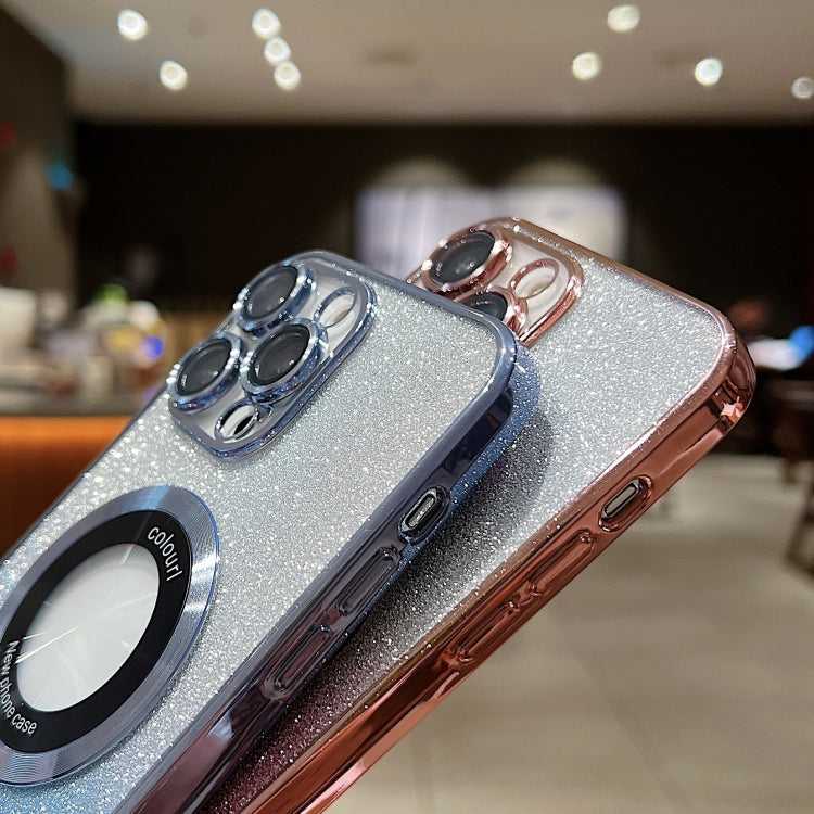 Gradient Glitter Electroplating MagSafe TPU Phone Case, For iPhone 17e / 16e, For iPhone 17 Pro Max, For iPhone 17 Pro, For iPhone 17, For iPhone Air, For iPhone 16 Pro Max