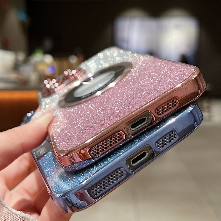 Gradient Glitter Electroplating MagSafe TPU Phone Case, For iPhone 14, For iPhone 14 Pro, For iPhone 14 Pro Max, For iPhone 13 Pro Max, For iPhone 13 Pro, For iPhone 13