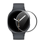 ENKAY 3D Vollflächige, weiche PC-Kanten-PMMA-HD-Displayschutzfolie, für Samsung Galaxy Watch Ultra 47 mm / Ultra 2025, für Samsung Galaxy Watch8 Classic 46 mm, für Samsung Galaxy Watch8 44 mm, für Samsung Galaxy Watch8 40 mm ...
