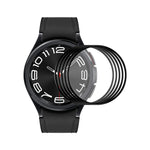 5 Stück ENKAY 3D Vollflächige, weiche PC-Kanten-PMMA-HD-Displayschutzfolie, für Samsung Galaxy Watch Ultra 47 mm / Ultra 2025, für Samsung Galaxy Watch8 Classic 46 mm, für Samsung Galaxy Watch8 44 mm, für Samsung Galaxy Watch8 40 mm ...