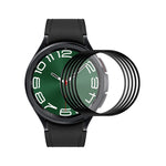 5 Stück ENKAY 3D Vollflächige, weiche PC-Kanten-PMMA-HD-Displayschutzfolie, für Samsung Galaxy Watch Ultra 47 mm / Ultra 2025, für Samsung Galaxy Watch8 Classic 46 mm, für Samsung Galaxy Watch8 44 mm, für Samsung Galaxy Watch8 40 mm ...