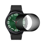 10 Stück ENKAY 3D Vollflächige, weiche PC-Kanten-PMMA-HD-Displayschutzfolie, für Samsung Galaxy Watch Ultra 47 mm / Ultra 2025, für Samsung Galaxy Watch8 Classic 46 mm, für Samsung Galaxy Watch8 44 mm, für Samsung Galaxy Watch8 40 mm ...