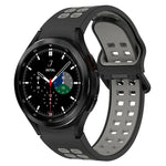 Zweifarbiges, atmungsaktives Silikon-Uhrenarmband, für Samsung Galaxy Watch 4 Classic 42 mm