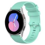 20 mm kariertes Silikon-Uhrenarmband, für Samsung Galaxy Watch 5 40 mm