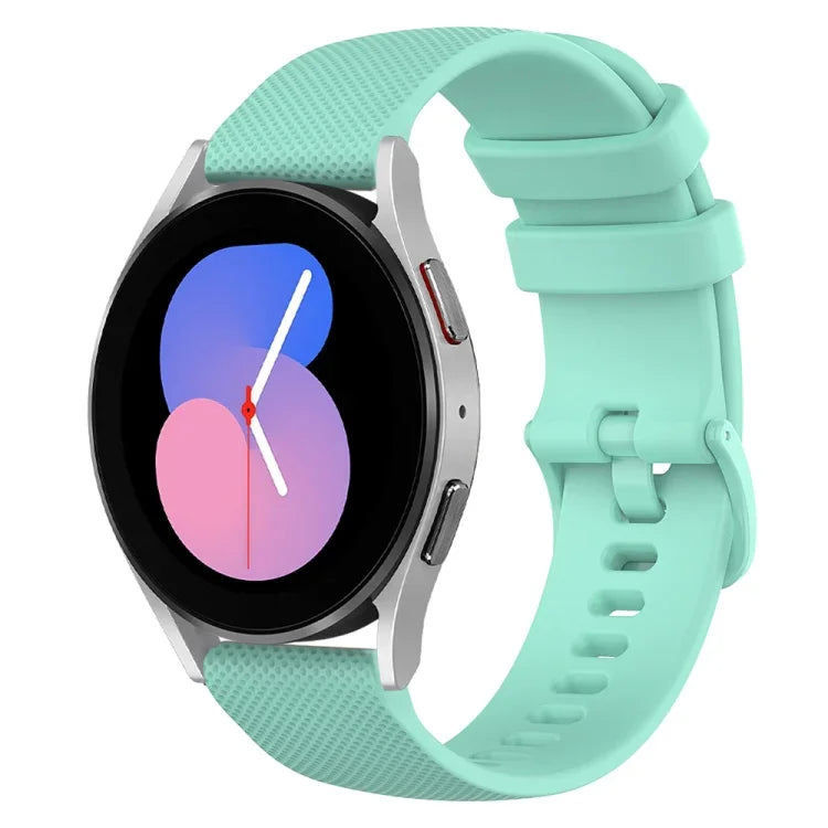 20 mm kariertes Silikon-Uhrenarmband, für Samsung Galaxy Watch 5 40 mm