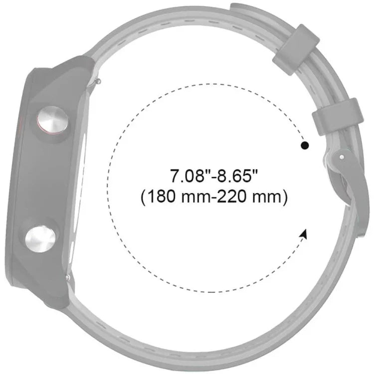20 mm zweifarbiges Silikon-Uhrenarmband, für Samsung Galaxy Watch 5 40 mm