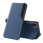 Seiten-Display Flip Leder Handyhülle, für iPhone 17e / 16e, für iPhone 17 Pro Max, für iPhone 17 Pro, für iPhone 17, für iPhone Air, für iPhone 16 Pro Max, für iPhone 16 Pro, für iPhone 16 Plus
