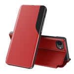 Seiten-Display Flip Leder Handyhülle, für iPhone 17e / 16e, für iPhone 17 Pro Max, für iPhone 17 Pro, für iPhone 17, für iPhone Air, für iPhone 16 Pro Max, für iPhone 16 Pro, für iPhone 16 Plus