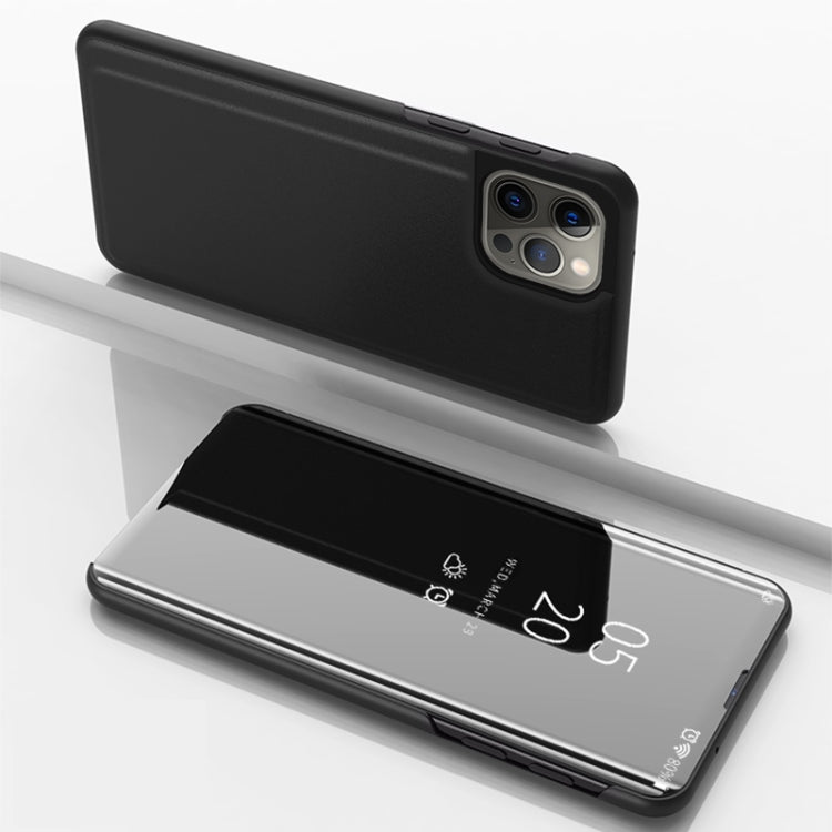 Beschichtete Spiegel Horizontale Flip-Leder-Handyhülle mit Halter, für iPhone 16 Pro, für iPhone 16 Plus, für iPhone 16, für iPhone 15 Pro Max, für iPhone 15 Pro, für iPhone 15 Plus