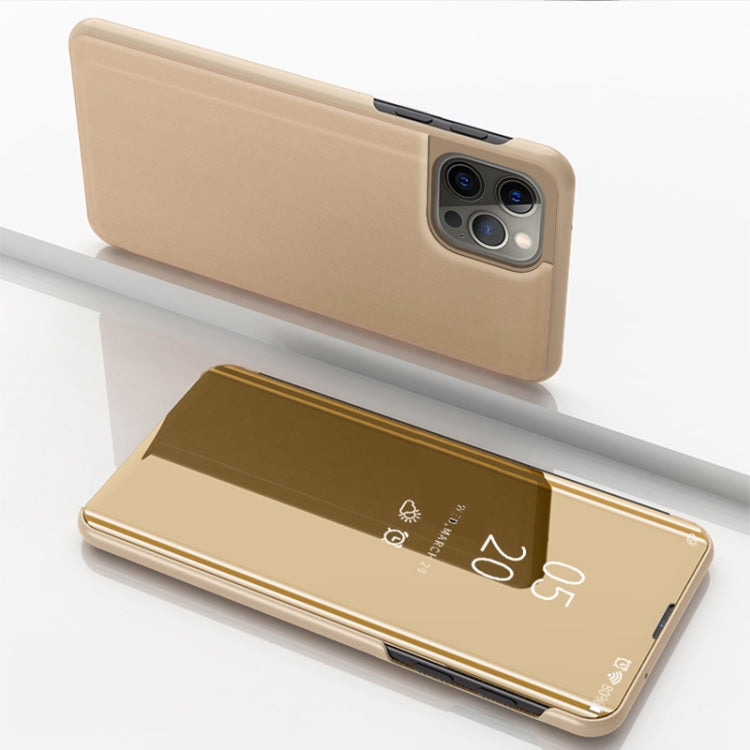 Beschichtete Spiegel Horizontale Flip-Leder-Handyhülle mit Halter, für iPhone 16 Pro, für iPhone 16 Plus, für iPhone 16, für iPhone 15 Pro Max, für iPhone 15 Pro, für iPhone 15 Plus