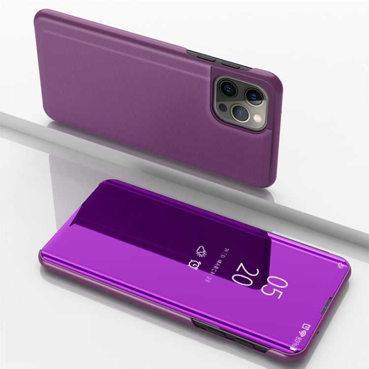 Beschichtete Spiegel Horizontale Flip-Leder-Handyhülle mit Halter, für iPhone 16 Pro, für iPhone 16 Plus, für iPhone 16, für iPhone 15 Pro Max, für iPhone 15 Pro, für iPhone 15 Plus