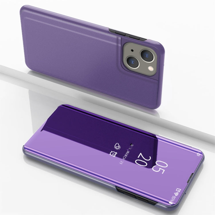 Beschichtete Spiegel Horizontale Flip-Leder-Handyhülle mit Halter, für iPhone 16 Pro, für iPhone 16 Plus, für iPhone 16, für iPhone 15 Pro Max, für iPhone 15 Pro, für iPhone 15 Plus