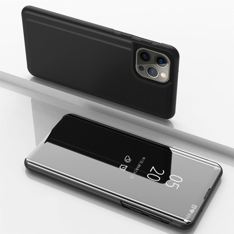 Beschichtete Spiegel Horizontale Flip-Leder-Handyhülle mit Halter, für iPhone 16 Pro, für iPhone 16 Plus, für iPhone 16, für iPhone 15 Pro Max, für iPhone 15 Pro, für iPhone 15 Plus