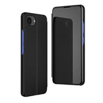 Plattierte Spiegel Horizontale Klappbare Leder Handyhülle mit Halterung, für iPhone 17e / 16e, für iPhone 17 Pro Max, für iPhone 17 Pro, für iPhone 17, für iPhone Air, für iPhone 16 Pro Max