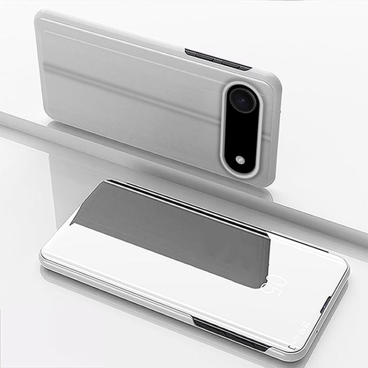Plattierte Spiegel Horizontale Klappbare Leder Handyhülle mit Halterung, für iPhone 17e / 16e, für iPhone 17 Pro Max, für iPhone 17 Pro, für iPhone 17, für iPhone Air, für iPhone 16 Pro Max