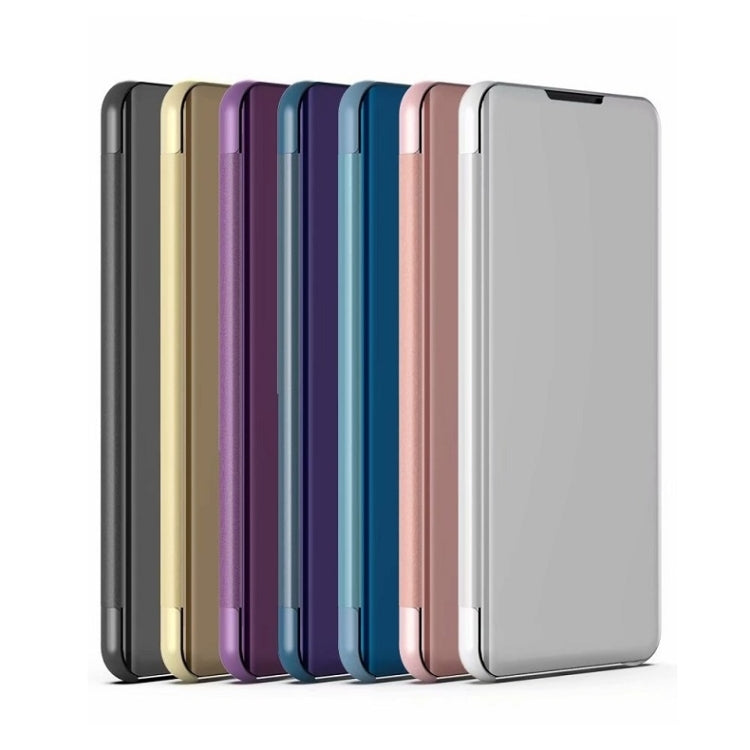 Beschichtete Spiegel Horizontale Flip-Leder-Handyhülle mit Halter, für iPhone 16 Pro, für iPhone 16 Plus, für iPhone 16, für iPhone 15 Pro Max, für iPhone 15 Pro, für iPhone 15 Plus