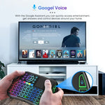 M9 Mini kabellose Tastatur, Fernbedienung, Maus-Tastatur-Kombination mit Touchpad und Sprachfunktion
