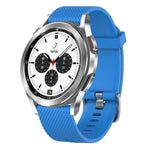 20 mm breites Silikonarmband mit Diamantstruktur, passend für Samsung Galaxy Watch 4 Classic (42 mm), Samsung Galaxy Watch Active 2 (44 mm), Samsung Galaxy Watch Active 2 (40 mm) und Samsung Galaxy Watch (42 mm).