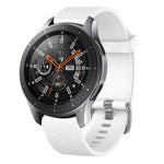 20 mm breites Silikonarmband mit Diamantstruktur, passend für Samsung Galaxy Watch 4 Classic (42 mm), Samsung Galaxy Watch Active 2 (44 mm), Samsung Galaxy Watch Active 2 (40 mm) und Samsung Galaxy Watch (42 mm).