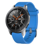 20 mm breites Silikonarmband mit Diamantstruktur, passend für Samsung Galaxy Watch 4 Classic (42 mm), Samsung Galaxy Watch Active 2 (44 mm), Samsung Galaxy Watch Active 2 (40 mm) und Samsung Galaxy Watch (42 mm).