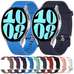 20 mm breites Silikonarmband mit Diamantstruktur, passend für Samsung Galaxy Watch 4 Classic (42 mm), Samsung Galaxy Watch Active 2 (44 mm), Samsung Galaxy Watch Active 2 (40 mm) und Samsung Galaxy Watch (42 mm).