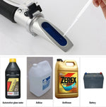 RZ115 Automobil Frostschutz-Refraktometer Gefrierpunkt Harnstoff Adblue Batterieflüssigkeit Glas Wasser Tester Messgerät ATC Werkzeug
