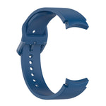 JUNSUNMAY Silikonarmband mit einstellbarer Länge + Full Coverage PMMA Displayschutzfolien-Kit, für Samsung Galaxy Watch6 Classic 47mm, für Samsung Galaxy Watch6 44mm, für Samsung Galaxy Watch6 40mm