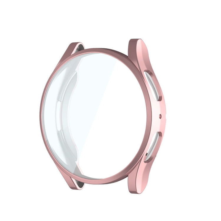 ENKAY Hat-Prince Vollabdeckung, galvanisierte, weiche TPU-Hülle mit Displayschutz, für Samsung Galaxy Watch6 44mm, für Samsung Galaxy Watch6 40mm