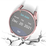 Vollständig umschließende TPU-Schutzhülle für Samsung Galaxy Watch 6 (44 mm) und Samsung Galaxy Watch 6 (40 mm)