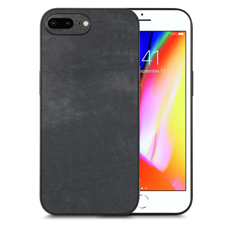 Retro Leder PC Rückschale Handyhülle, für iPhone 7 Plus / 8 Plus, für iPhone 6 Plus / 6s Plus, für iPhone 6 / 6s