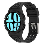 TPU Integrated Silicone Watch Band, For Samsung Galaxy Watch6 44mm, For Samsung Galaxy Watch6 40mm