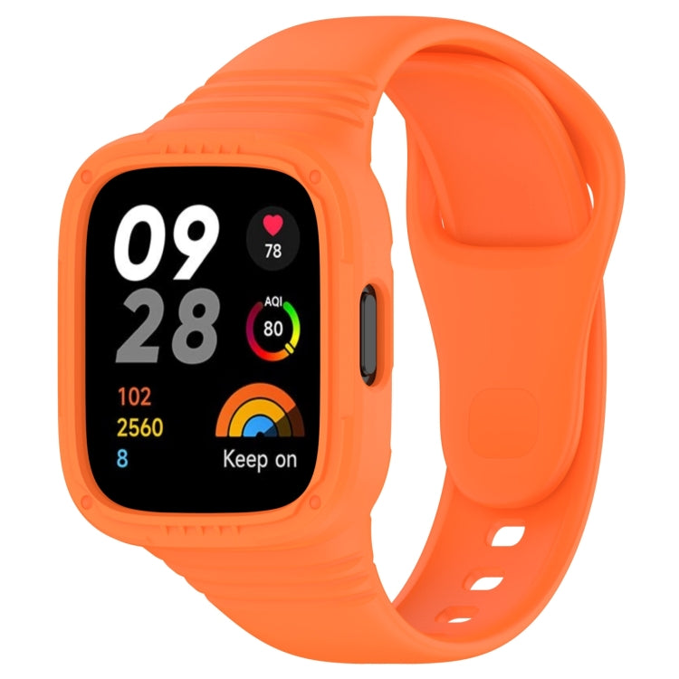 Integrated Fully Enclosed Silicone Watch Band, For Redmi Watch 3