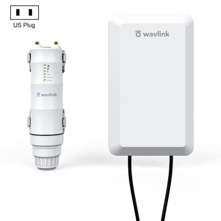 WAVLINK WN570HP2 Outdoor Wetterfester 300Mbit/s WLAN Extender Wireless AP Repeater, US Stecker, EU Stecker