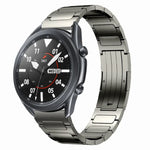 22 mm breites, I-förmiges Uhrenarmband aus Titanlegierung, passend für Samsung Galaxy Watch3 (45 mm), Samsung Gear S3 Classic und Samsung Gear S3 Frontier.