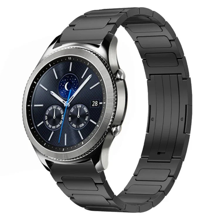 22 mm breites, I-förmiges Uhrenarmband aus Titanlegierung, passend für Samsung Galaxy Watch3 (45 mm), Samsung Gear S3 Classic und Samsung Gear S3 Frontier.