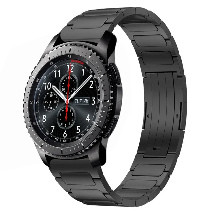 22 mm breites, I-förmiges Uhrenarmband aus Titanlegierung, passend für Samsung Galaxy Watch3 (45 mm), Samsung Gear S3 Classic und Samsung Gear S3 Frontier.