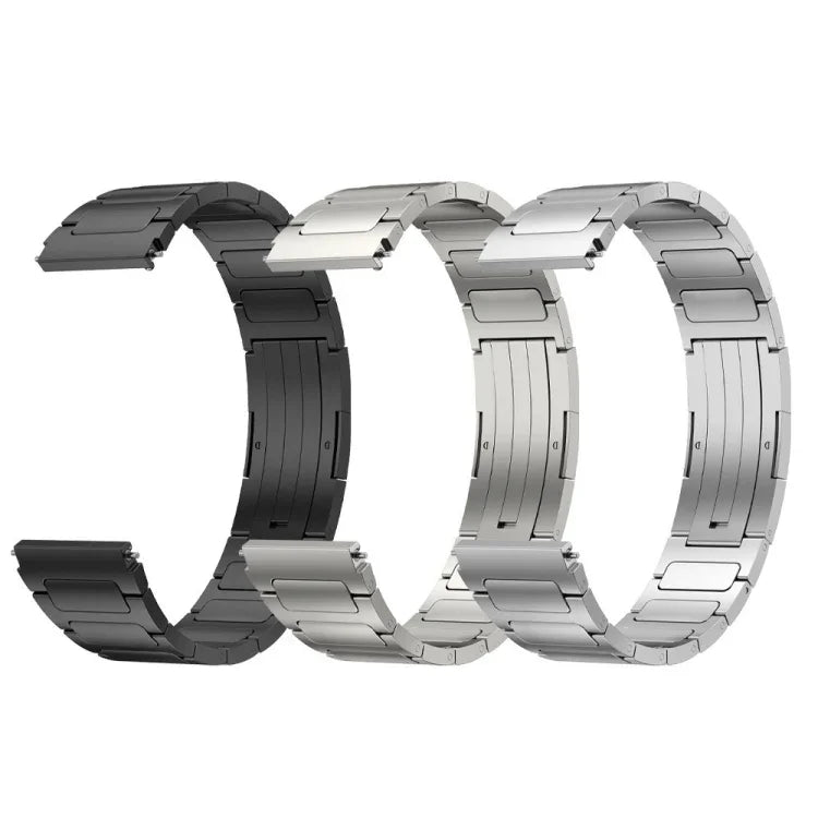 22 mm breites, I-förmiges Uhrenarmband aus Titanlegierung, passend für Samsung Galaxy Watch3 (45 mm), Samsung Gear S3 Classic und Samsung Gear S3 Frontier.